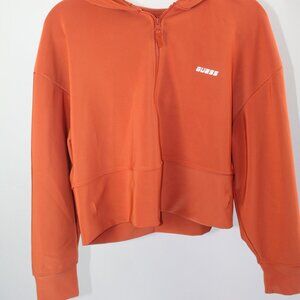 Women's Orange Vintage Guess Sweater Size Small